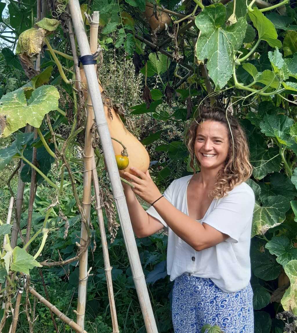 Clémence, jardin, hortithérapie, bien-être, nature, jardiner, jardinage, permaculture, joie, gestion du stress, relaxation